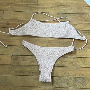 Sarah’s day x white fox swim bikini